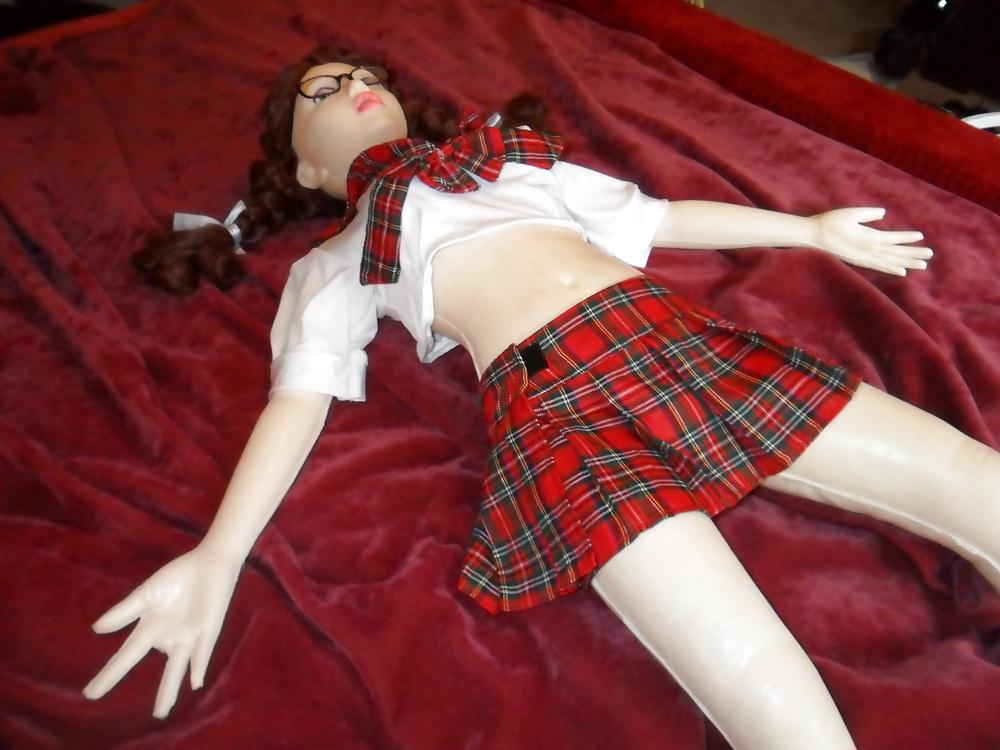 14P Candy8Teen Taffy Sex Doll - Nikki Gets Ready for School