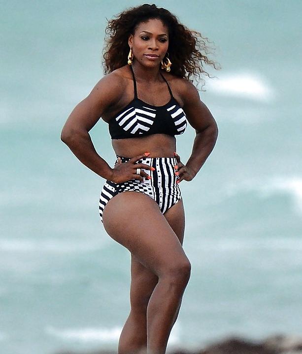 22P Serena Williams: Thick ASS Body Beach Photohoot - Ameman