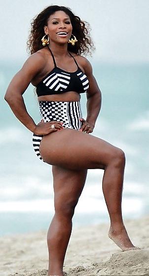 22P Serena Williams: Thick ASS Body Beach Photohoot - Ameman