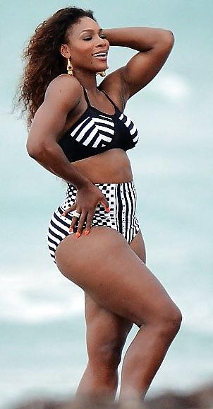 22P Serena Williams: Thick ASS Body Beach Photohoot - Ameman