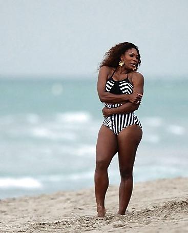 22P Serena Williams: Thick ASS Body Beach Photohoot - Ameman