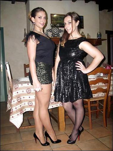 25P French Bloggers Mode with sexy legs 30