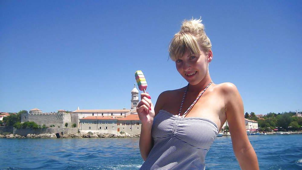 22P Naked teen sluts - Privat holiday pics - Comment them dirty