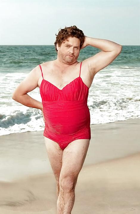 5P Zach Galifianakis In Swimwear (also ducklings)