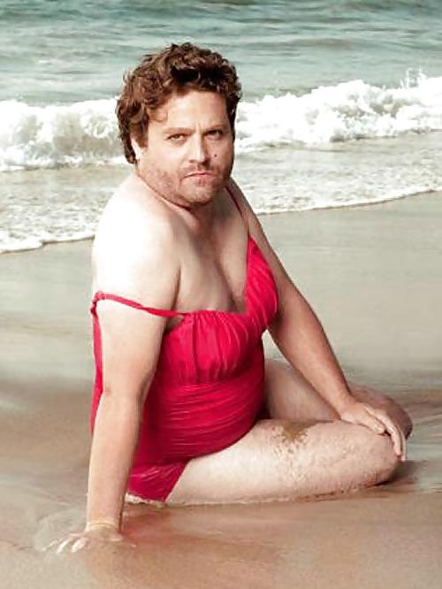 5P Zach Galifianakis In Swimwear (also ducklings)