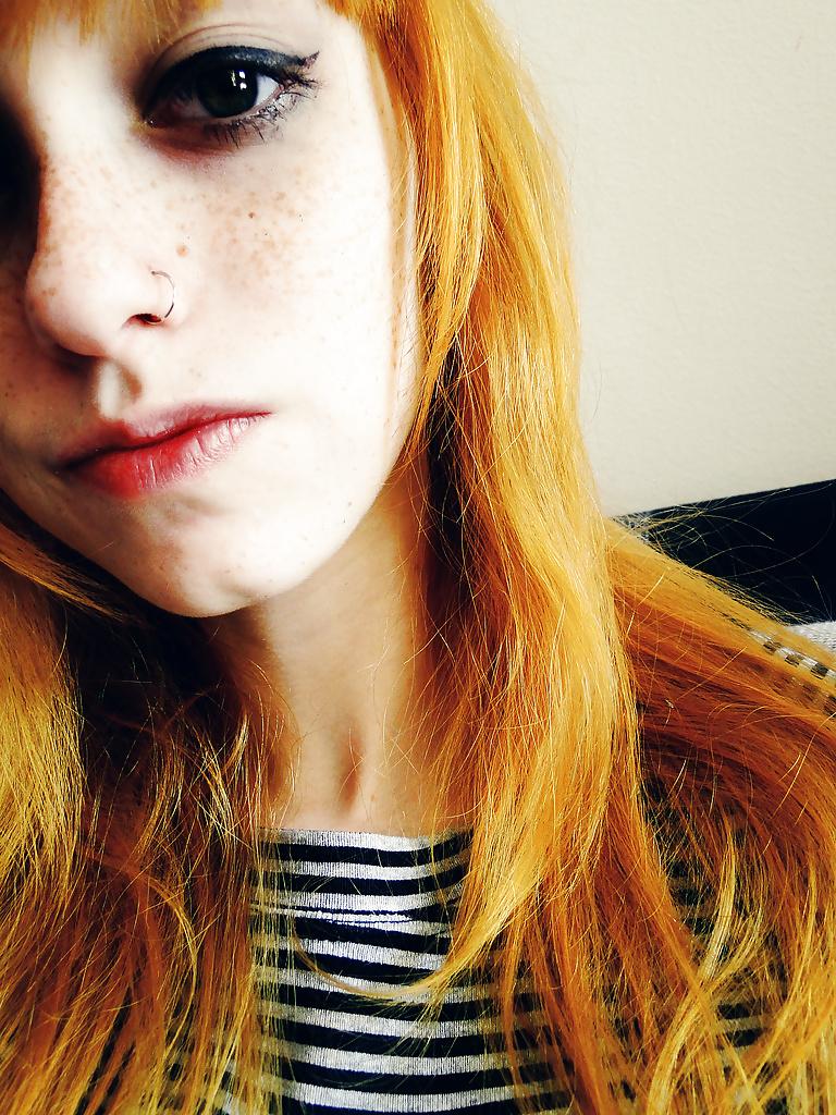 25P Awesome Redheads Girl With Freckles