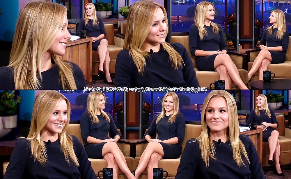 25P Kristen Bell - Looking Fucking Sexy on Talk Shows