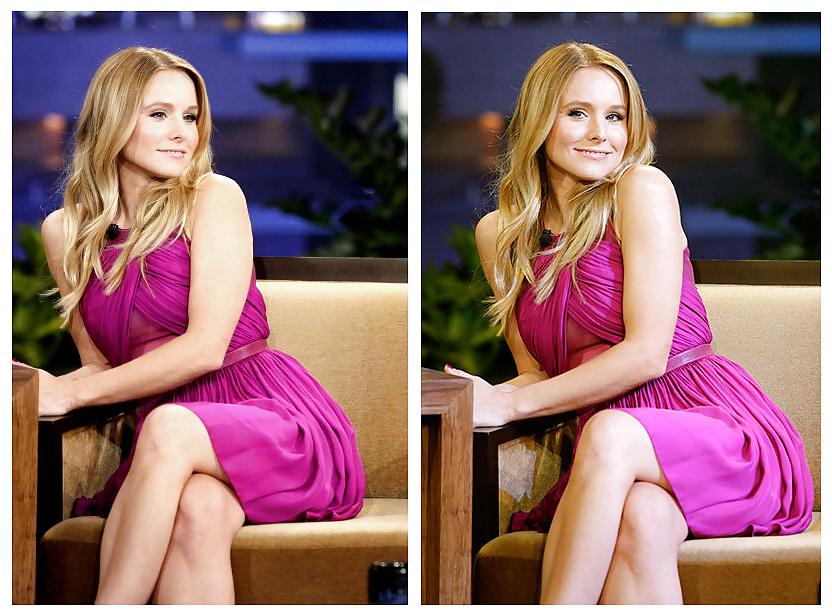 25P Kristen Bell - Looking Fucking Sexy on Talk Shows