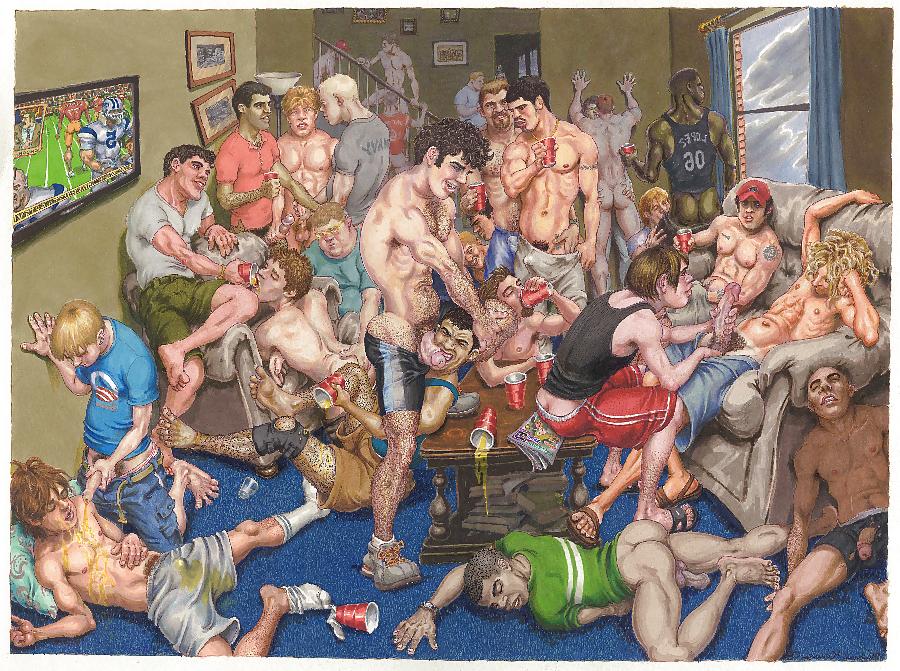 25P Group Sex Toons - Vol. 10