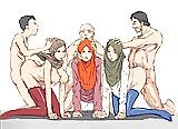 5P Hijab Hentai