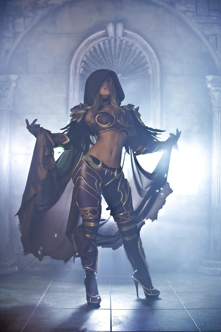 6P Tasha Cosplay als Sylvanas Windrunner