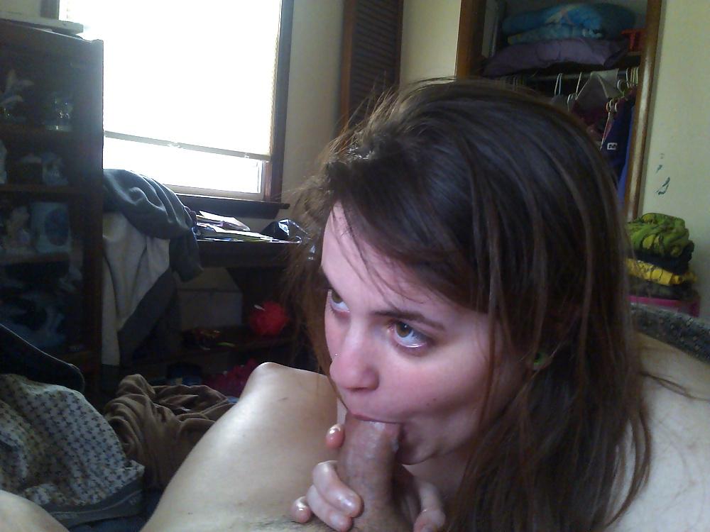 14P Homemade Chubby Pale Teen Skye Sucking Dick