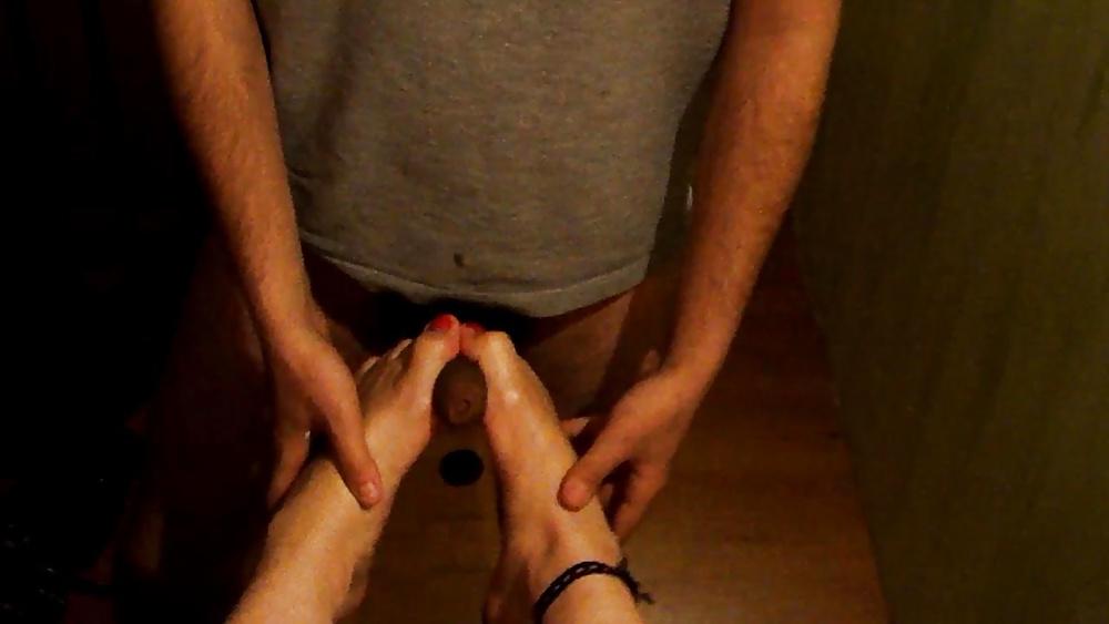 25P Ex Girlfriend Footjob Seession