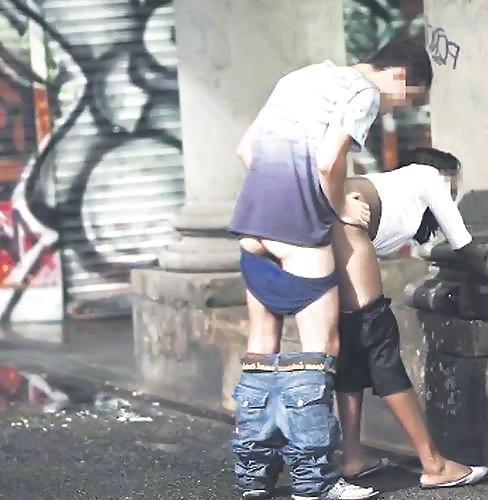 24P Dirty public whores
