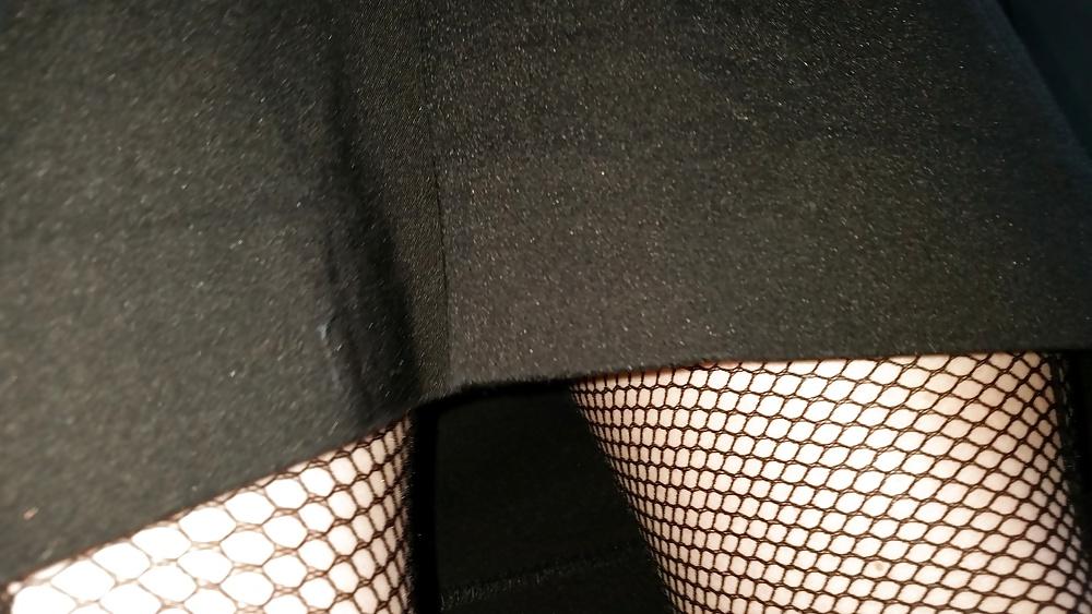 25P French hairy mature wife with pantihose, upskirts 3