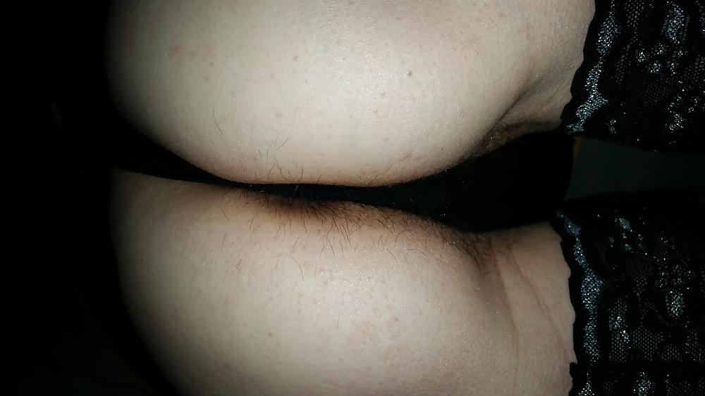 25P French hairy mature wife with pantihose, upskirts 3