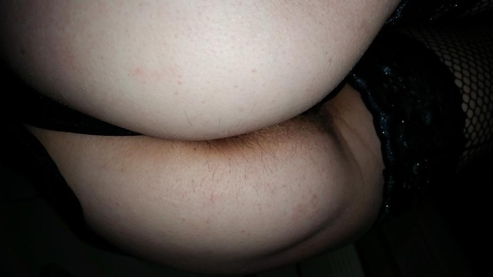 25P French hairy mature wife with pantihose, upskirts 3