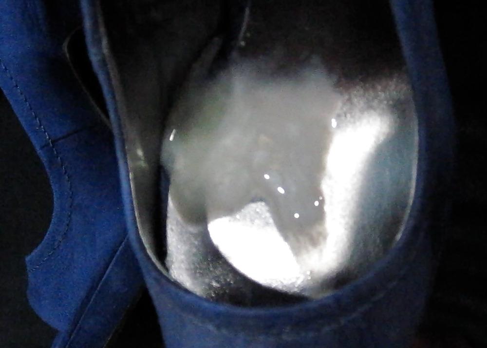 20P Blue Suede High Heel Shoes