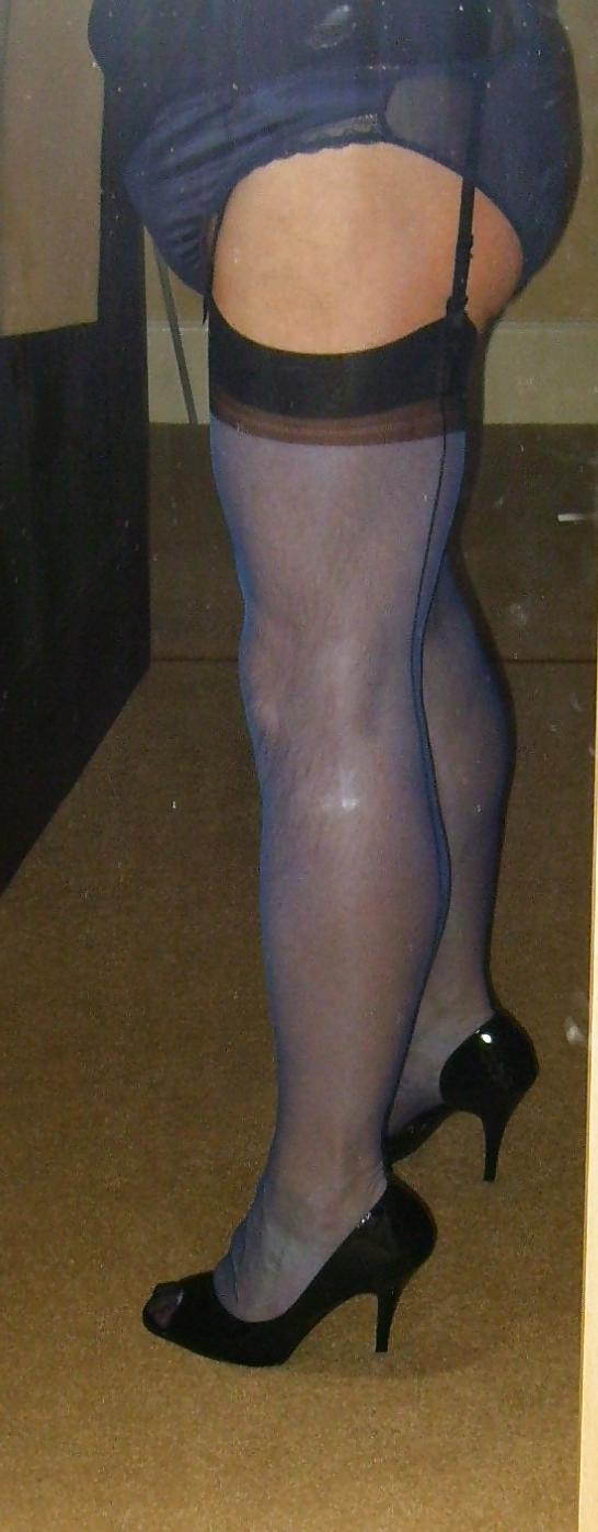 5P New Blue Stockings