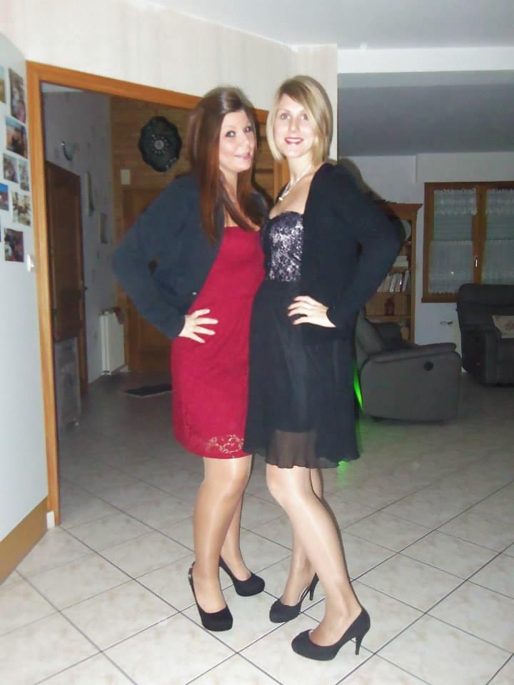 25P Francaises en talon french girl in high heels ep1
