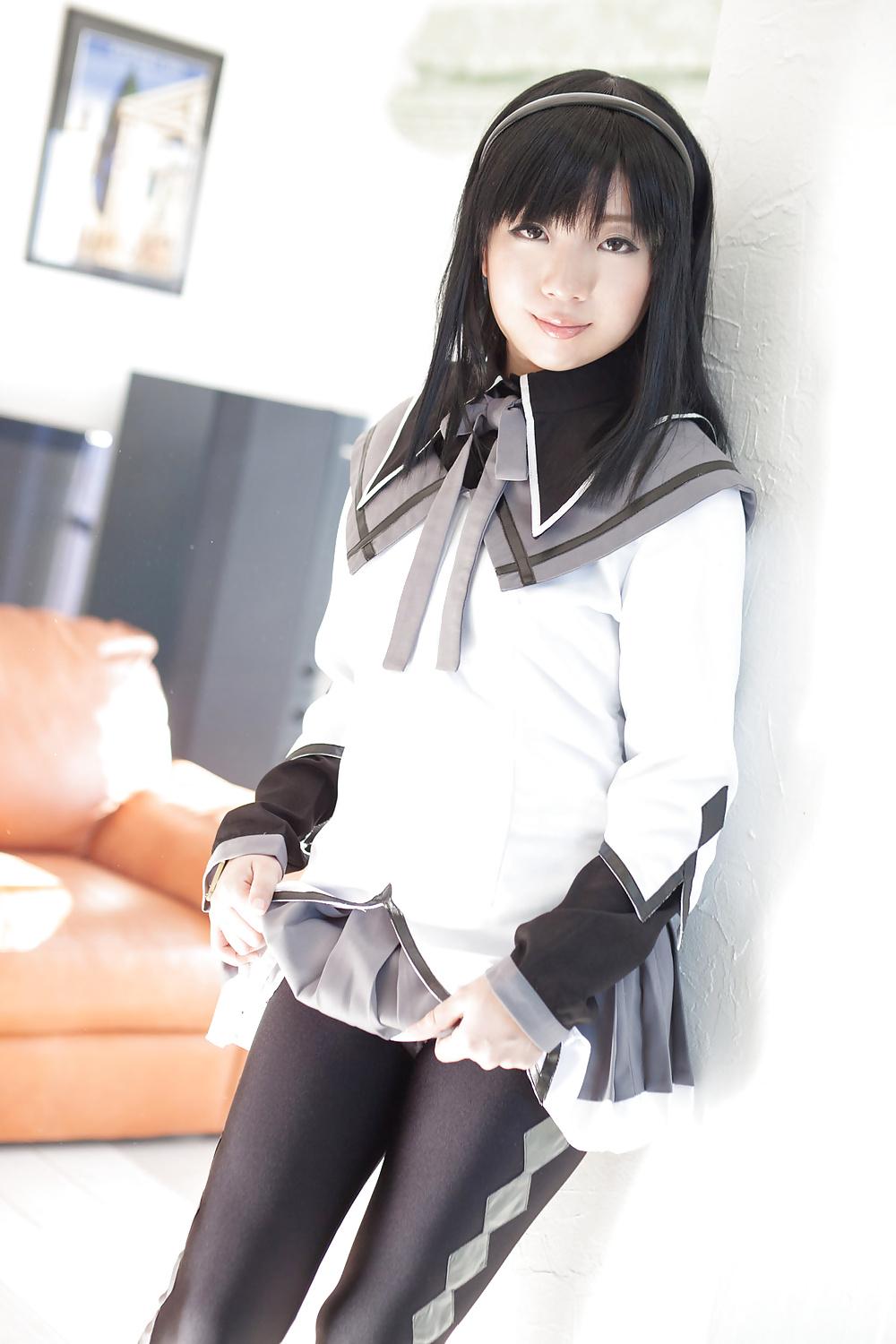 25P Cosplay Akemi Homura 7u7
