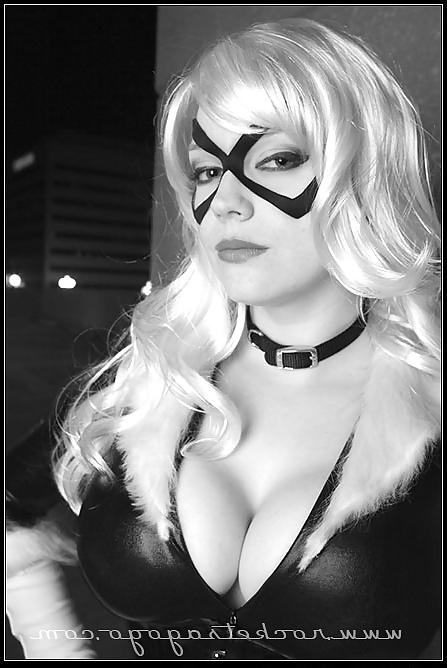 13P Leather and latex cosplay