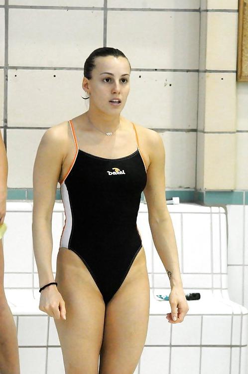 25P Swimmers High leg Onepiece Swimsuits- Fresh Pussy