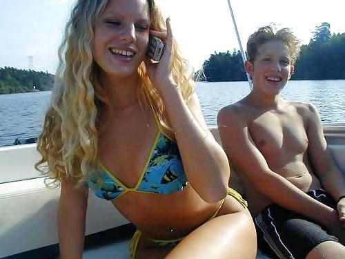 21P Teens on a boat