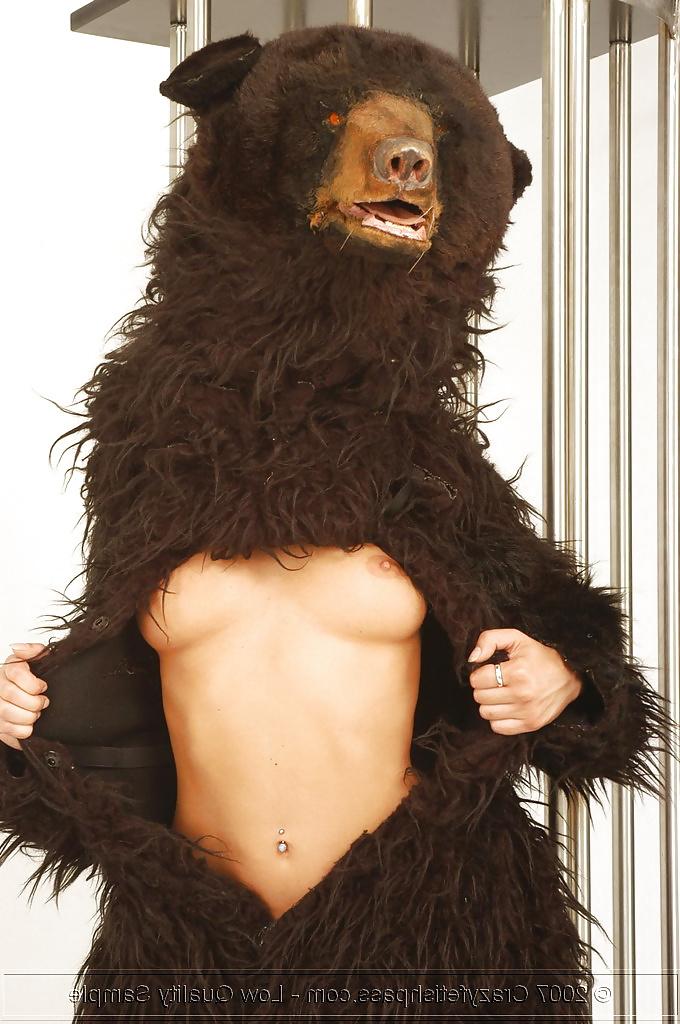 10P Girl in bearsuit 