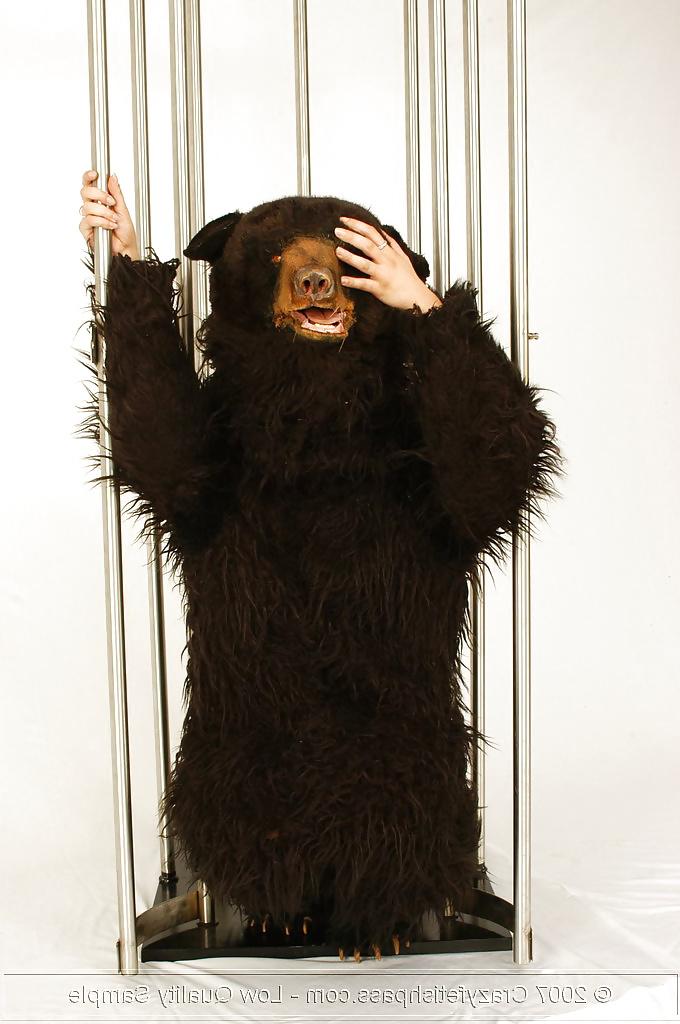 10P Girl in bearsuit 