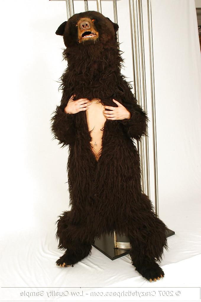 10P Girl in bearsuit 