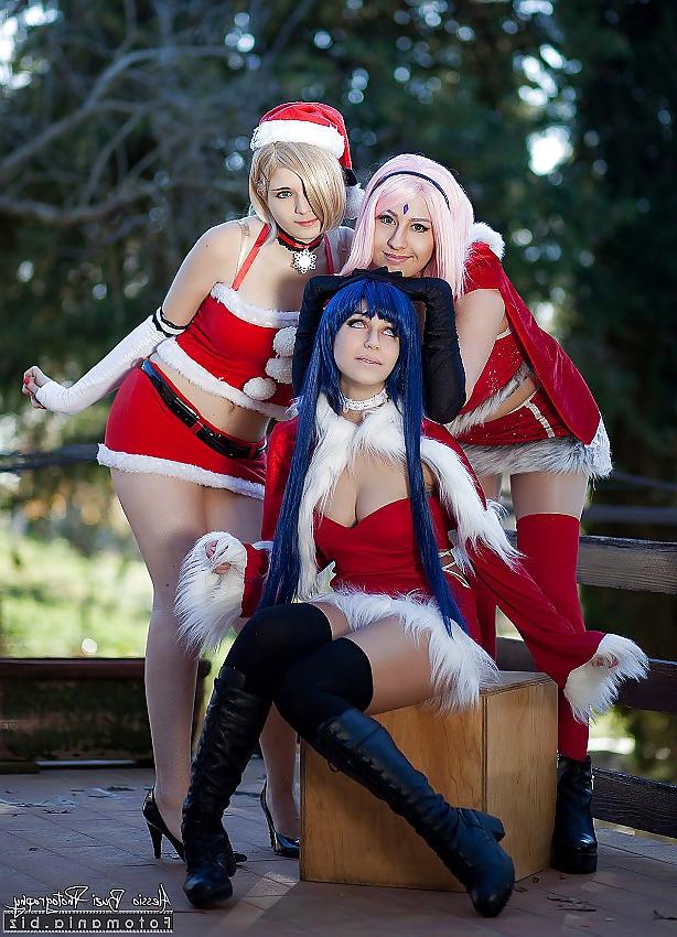 25P Naruto xmas hot cosplay
