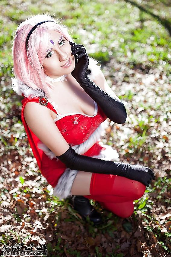 25P Naruto xmas hot cosplay