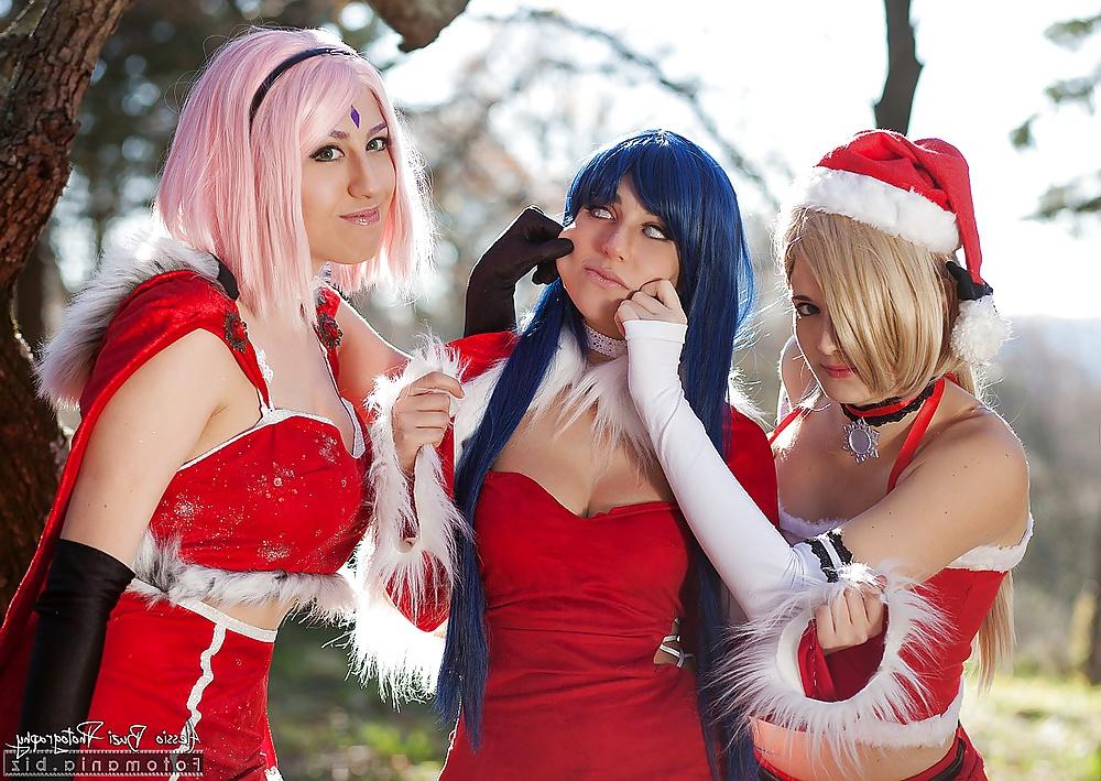 25P Naruto xmas hot cosplay