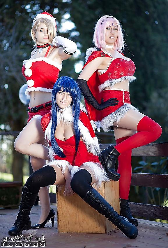 25P Naruto xmas hot cosplay