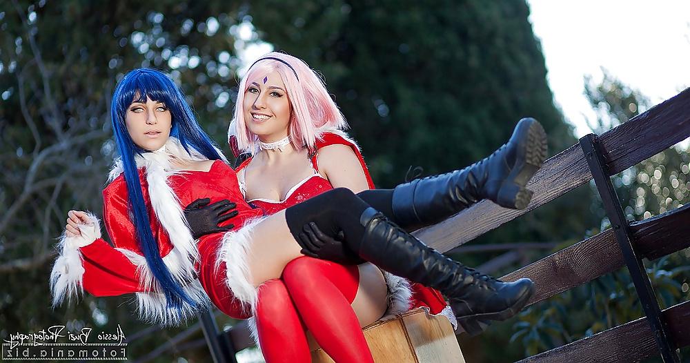 25P Naruto xmas hot cosplay
