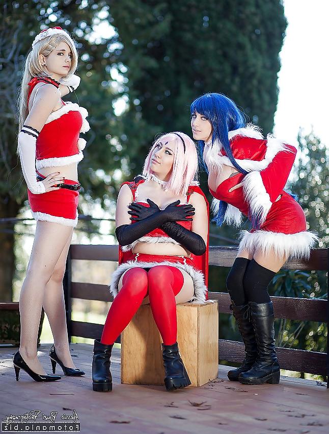 25P Naruto xmas hot cosplay