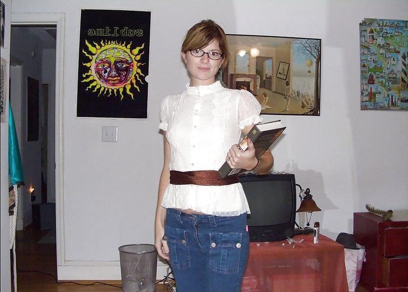 25P Young cutie playing dress up