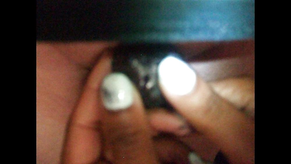 19P Little White Cock Colored Black