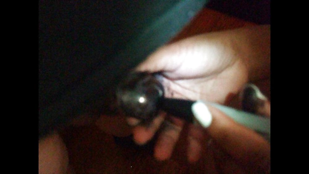 19P Little White Cock Colored Black