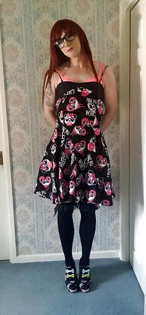 19P Pretty Kitty Cute Panda Dress Part 2
