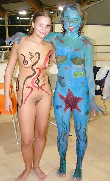 25P AMATEURS IN BODY PAINT -1 
