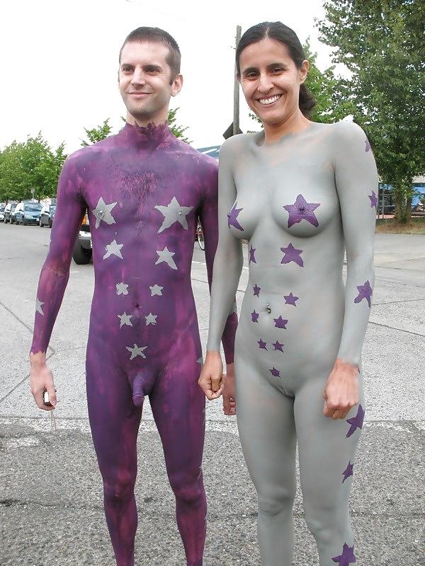 25P AMATEURS IN BODY PAINT -1 