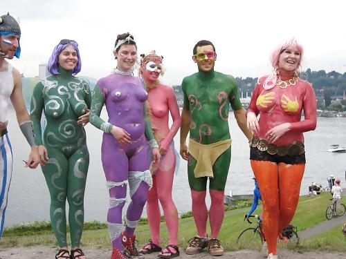 25P AMATEURS IN BODY PAINT -1 