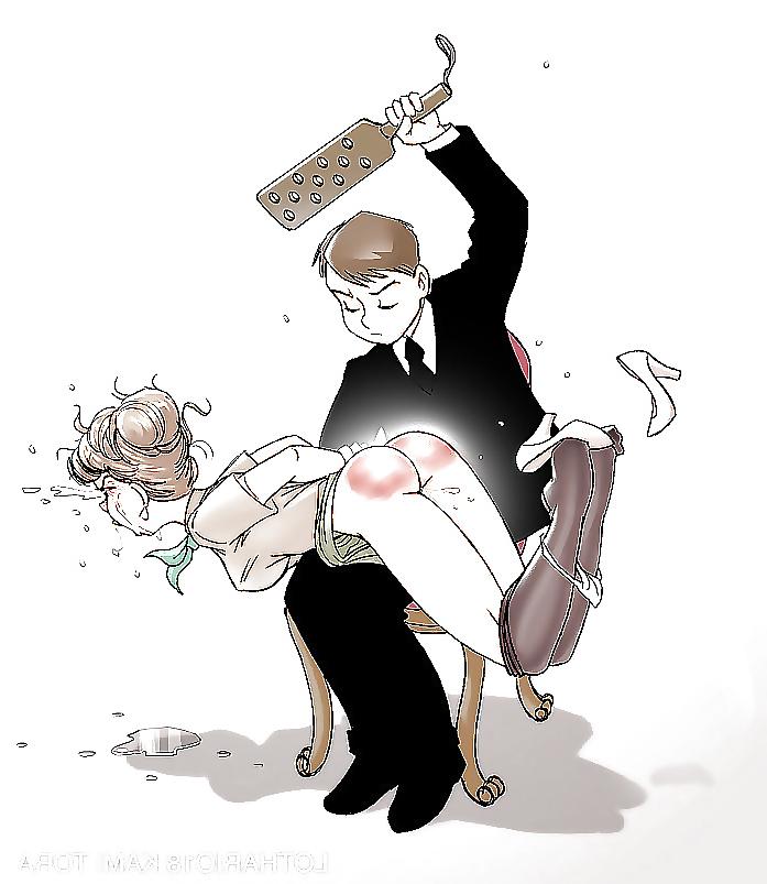25P Girl Spanking Hentai