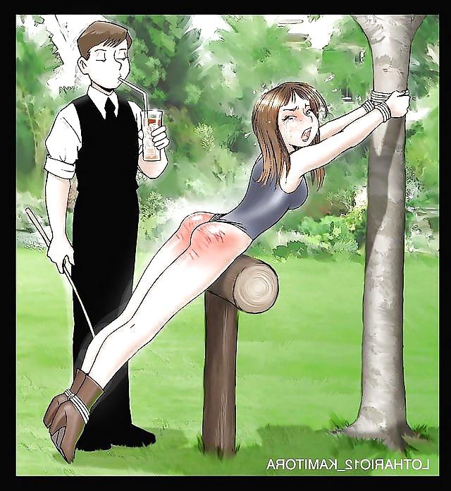 25P Girl Spanking Hentai