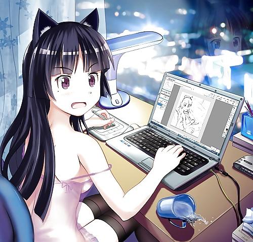 19P Hentai Computer Girls