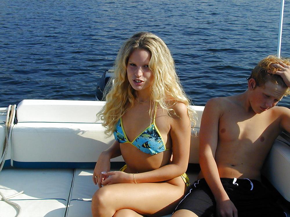 14P Swedish sex on a boat.