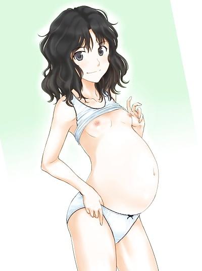 25P My Pregnant Themed Hentai Gallery