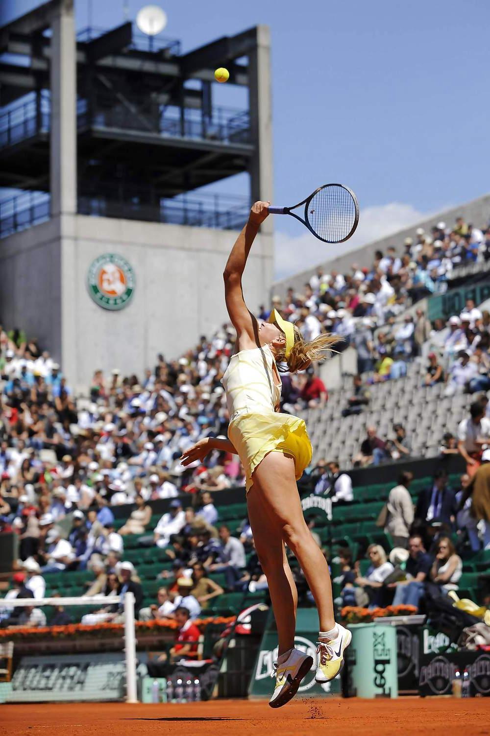 25P Maria Sharapova French Open Tennis